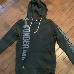 Under Armour army green sweatshirt